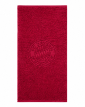 FC Bayern München Badetuch Bordeaux 180x90 cm